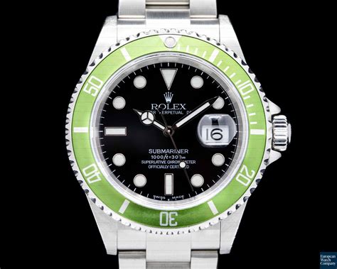 Rolex submariner kermit flat 4